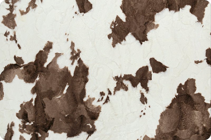 Shannon Fabrics Luxe Cuddle Calf Brownie Minky Fabric (PRICE PER 1/2 YARD) - On Pins & Needles Quilting Co.
