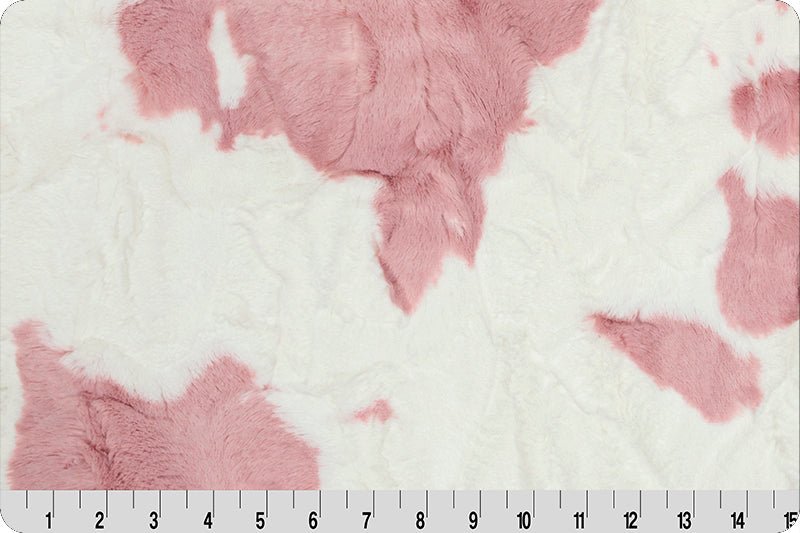 Shannon Fabrics Luxe Cuddle Calf Clararose Minky Fabric (PRICE PER 1/2 YARD) - On Pins & Needles Quilting Co.