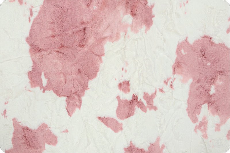 Shannon Fabrics Luxe Cuddle Calf Clararose Minky Fabric (PRICE PER 1/2 YARD) - On Pins & Needles Quilting Co.