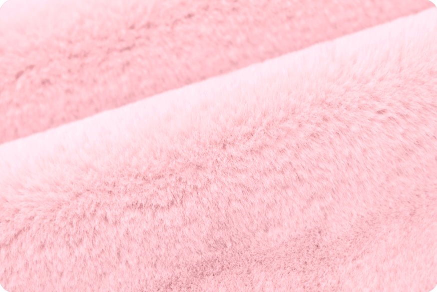 Shannon Fabrics Luxe Cuddle Encore Baby Pink Minky Fabric - On Pins & Needles Quilting Co.