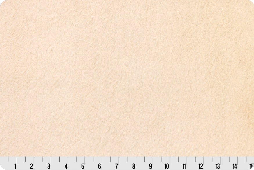 Shannon Fabrics Luxe Cuddle Encore Beige Minky Fabric - On Pins & Needles Quilting Co.