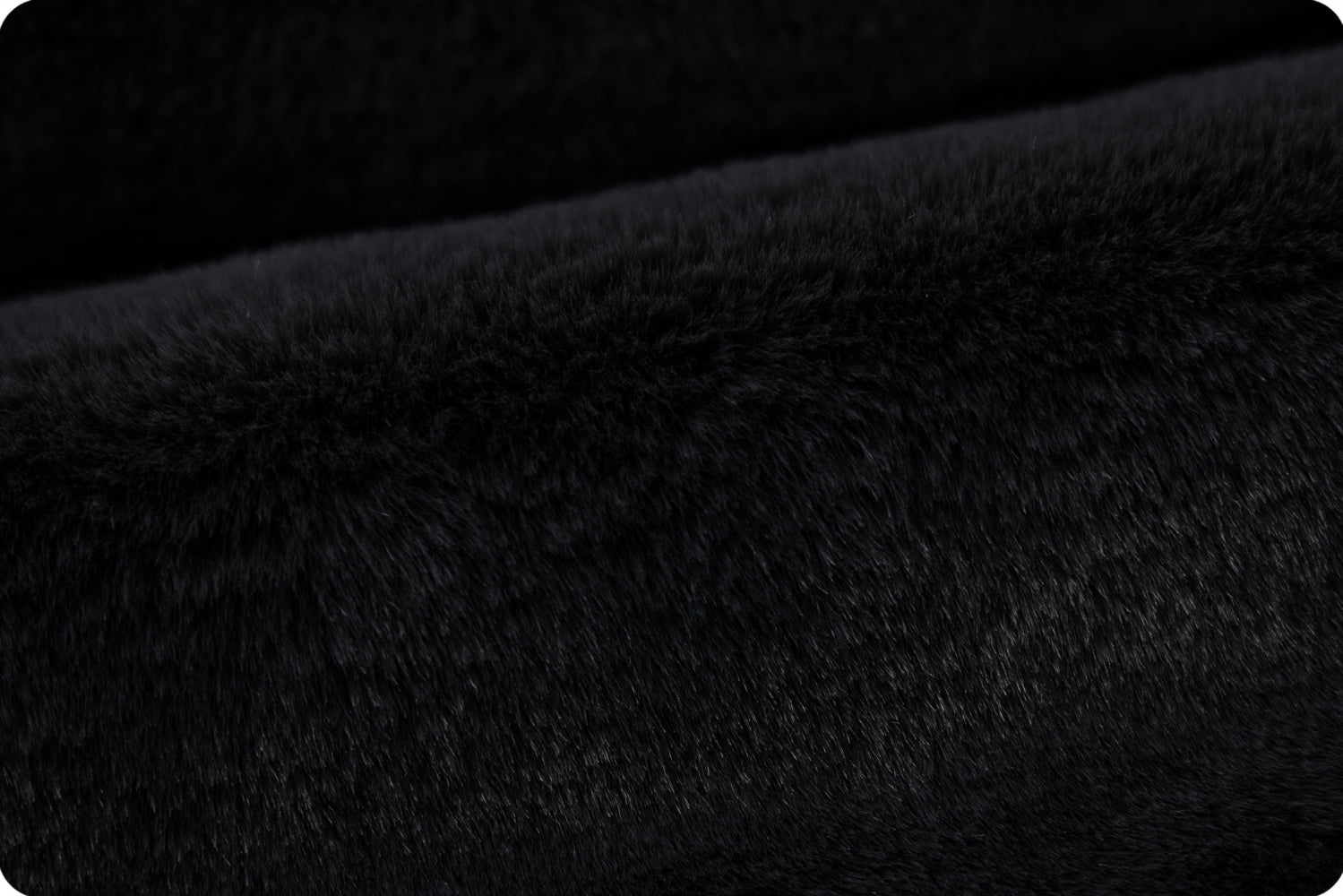 Shannon Fabrics Luxe Cuddle Encore Black Minky Fabric - On Pins & Needles Quilting Co.