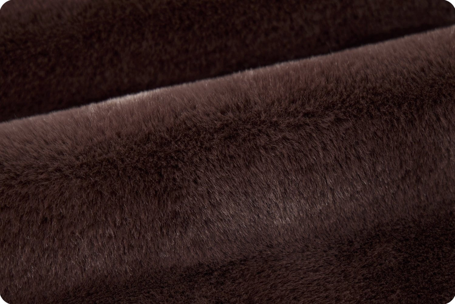 Shannon Fabrics Luxe Cuddle Encore Chocolate Minky Fabric - On Pins & Needles Quilting Co.