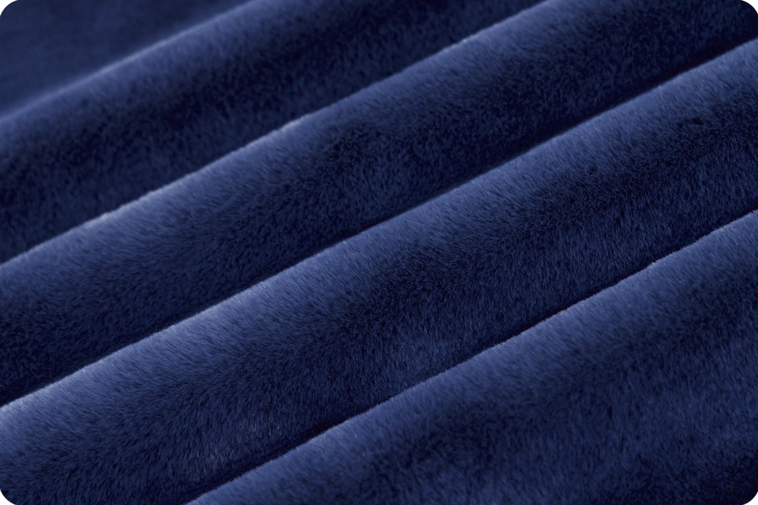 Shannon Fabrics Luxe Cuddle Encore Navy Minky Fabric - On Pins & Needles Quilting Co.