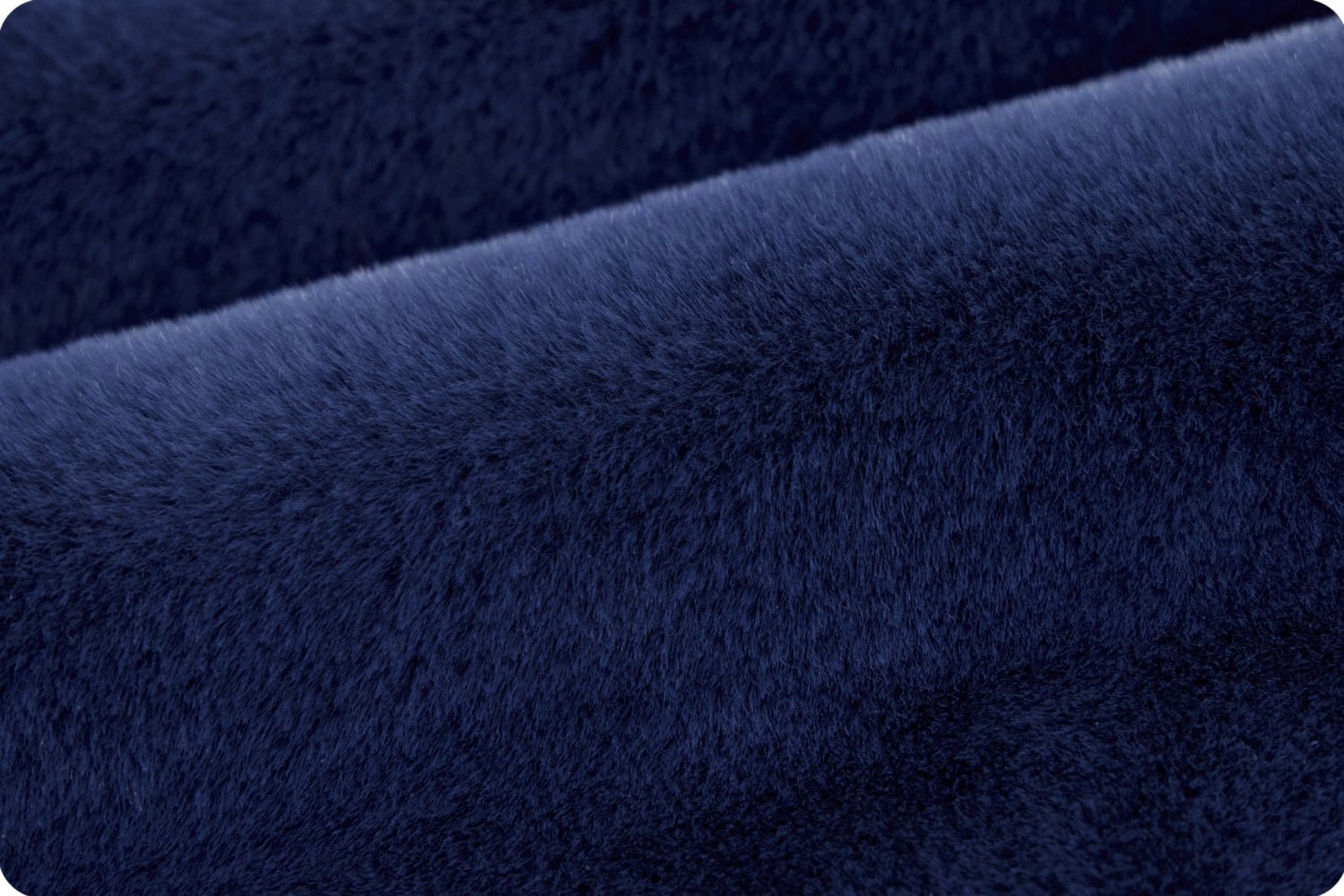 Shannon Fabrics Luxe Cuddle Encore Navy Minky Fabric - On Pins & Needles Quilting Co.