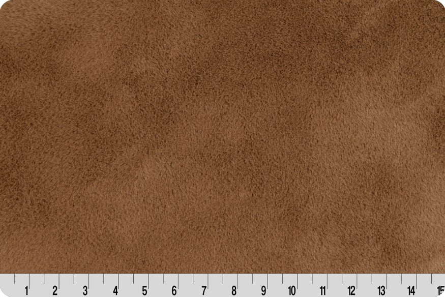 Shannon Fabrics Luxe Cuddle Encore Truffle Minky Fabric - On Pins & Needles Quilting Co.