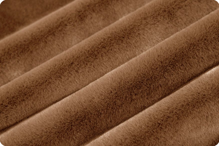 Shannon Fabrics Luxe Cuddle Encore Truffle Minky Fabric - On Pins & Needles Quilting Co.