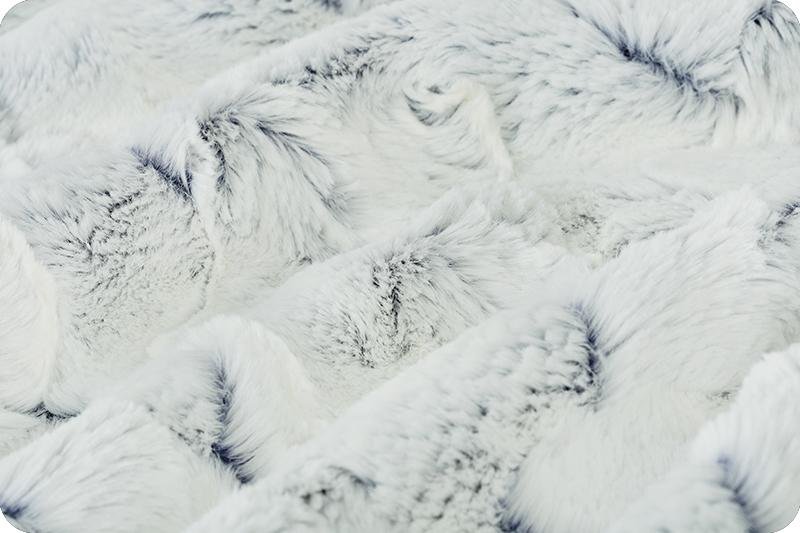 Shannon Fabrics Luxe Cuddle Frosted Hide Navy (PRICE PER 1/2 YARD) - On Pins & Needles Quilting Co.