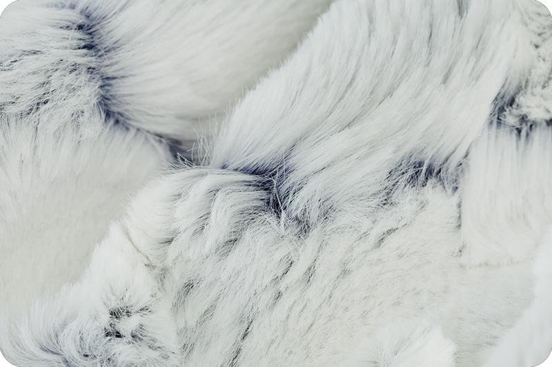 Shannon Fabrics Luxe Cuddle Frosted Hide Navy (PRICE PER 1/2 YARD) - On Pins & Needles Quilting Co.