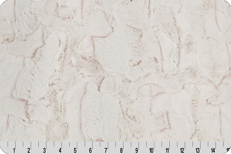 Shannon Fabrics Luxe Cuddle Frosted Hide Rosewater (PRICE PER 1/2 YARD) - On Pins & Needles Quilting Co.