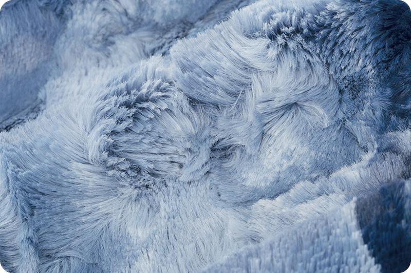 Shannon Fabrics Luxe Cuddle Galaxy Jeans Minky Fabric (PRICE PER 1/2 YARD) - On Pins & Needles Quilting Co.