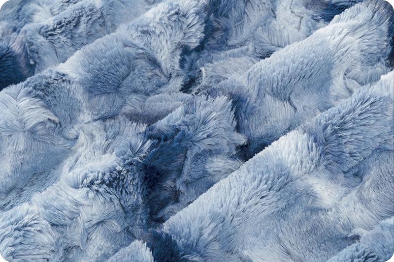 Shannon Fabrics Luxe Cuddle Galaxy Jeans Minky Fabric (PRICE PER 1/2 YARD) - On Pins & Needles Quilting Co.