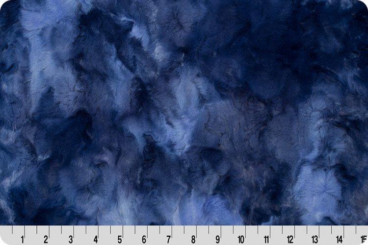 Shannon Fabrics Luxe Cuddle Galaxy Sapphire (PRICE PER 1/2 YARD) - On Pins & Needles Quilting Co.