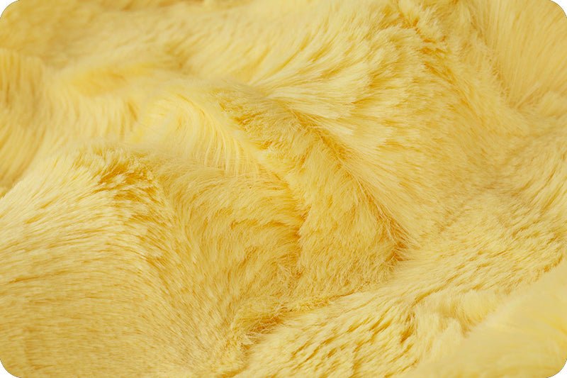 Shannon Fabrics Luxe Cuddle Hide Banana Minky Fabric - On Pins & Needles Quilting Co.