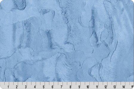 Shannon Fabrics Luxe Cuddle Hide Bluebell Minky Fabric (PRICE PER 1/2 YARD) - On Pins & Needles Quilting Co.