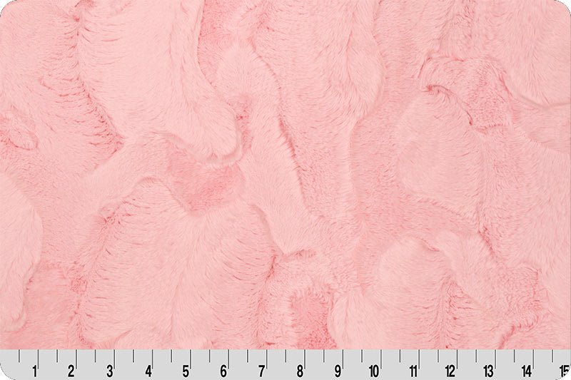 Shannon Fabrics Luxe Cuddle Hide Blush Minky Fabric - On Pins & Needles Quilting Co.