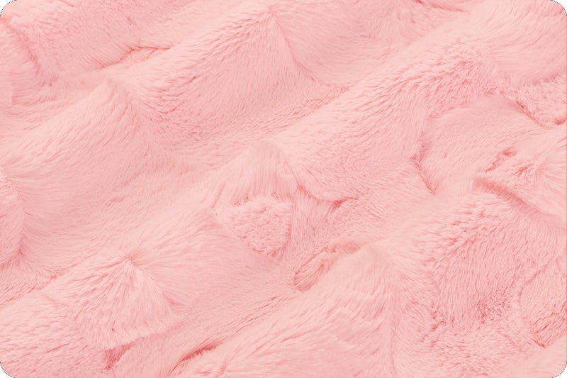 Shannon Fabrics Luxe Cuddle Hide Blush Minky Fabric - On Pins & Needles Quilting Co.