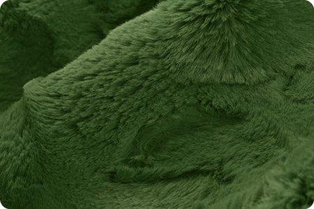 Shannon Fabrics Luxe Cuddle Hide Evergreen Minky Fabric (PRICE PER 1/2 YARD) - On Pins & Needles Quilting Co.