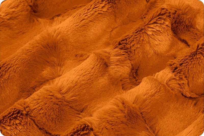 Shannon Fabrics Luxe Cuddle Hide Ginger Minky Fabric - On Pins & Needles Quilting Co.