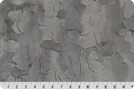 Shannon Fabrics Luxe Cuddle Hide Graphite Minky Fabric (PRICE PER 1/2 YARD) - On Pins & Needles Quilting Co.