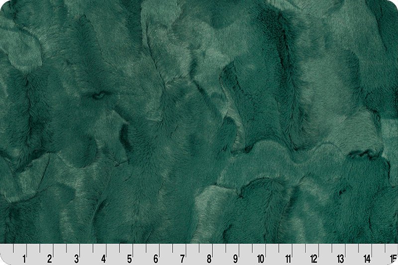 Shannon Fabrics Luxe Cuddle Hide Spruce Minky Fabric (PRICE PER 1/2 YARD) - On Pins & Needles Quilting Co.