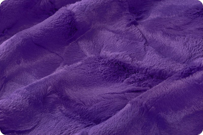 Shannon Fabrics Luxe Cuddle Hide Viola Minky Fabric (PRICE PER 1/2 YARD) - On Pins & Needles Quilting Co.
