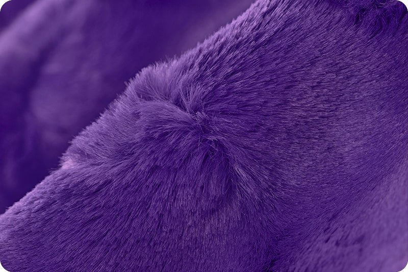 Shannon Fabrics Luxe Cuddle Hide Viola Minky Fabric (PRICE PER 1/2 YARD) - On Pins & Needles Quilting Co.
