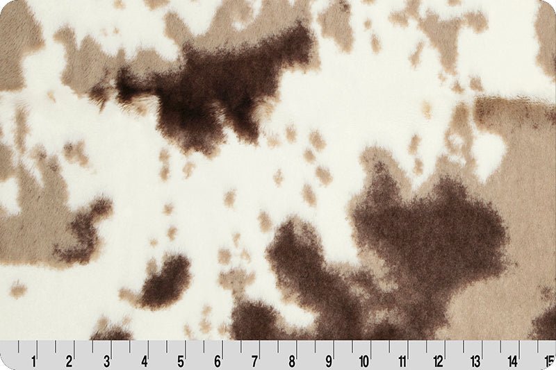 Shannon Fabrics Luxe Cuddle Pony Brown Sugar Minky Fabric (PRICE PER 1/2 YARD) - On Pins & Needles Quilting Co.