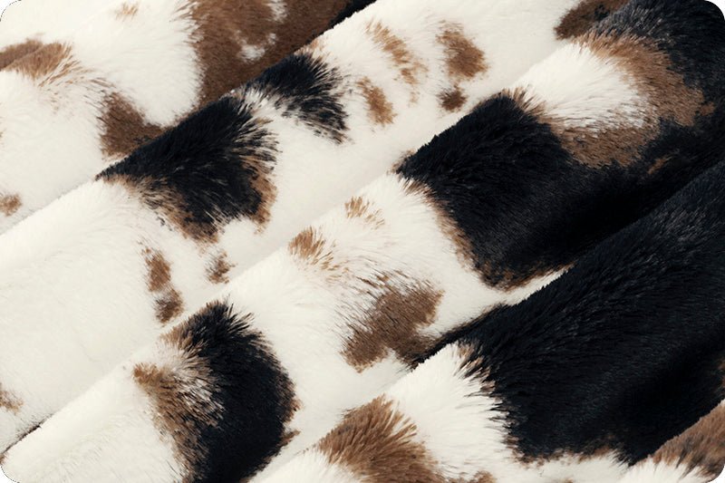 Shannon Fabrics Luxe Cuddle Pony Mud Pie Minky Fabric - On Pins & Needles Quilting Co.