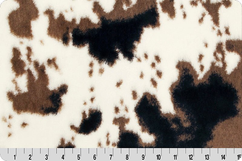 Shannon Fabrics Luxe Cuddle Pony Mud Pie Minky Fabric - On Pins & Needles Quilting Co.