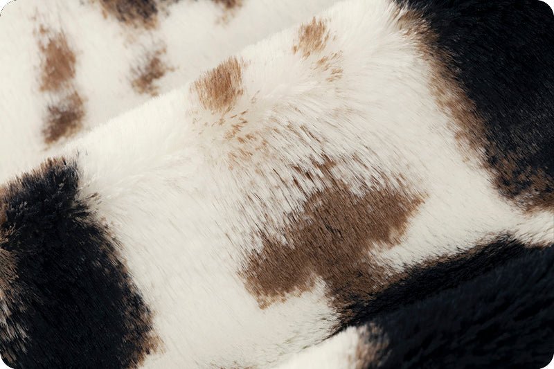 Shannon Fabrics Luxe Cuddle Pony Mud Pie Minky Fabric - On Pins & Needles Quilting Co.