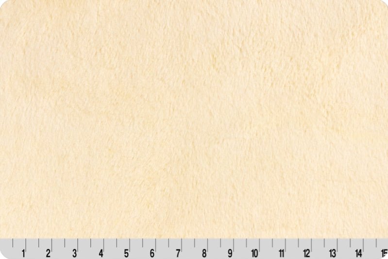 Shannon Fabrics Luxe Cuddle Snow Bunny Meringue Minky Fabric - On Pins & Needles Quilting Co.