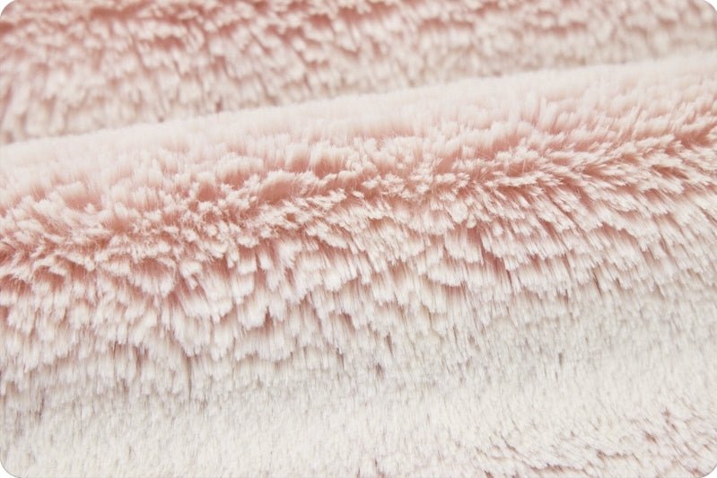 Shannon Fabrics Luxe Cuddle Snow Bunny Primrose Minky Fabric - On Pins & Needles Quilting Co.