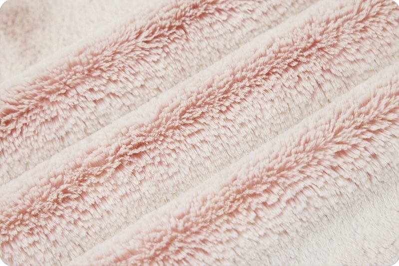 Shannon Fabrics Luxe Cuddle Snow Bunny Primrose Minky Fabric - On Pins & Needles Quilting Co.