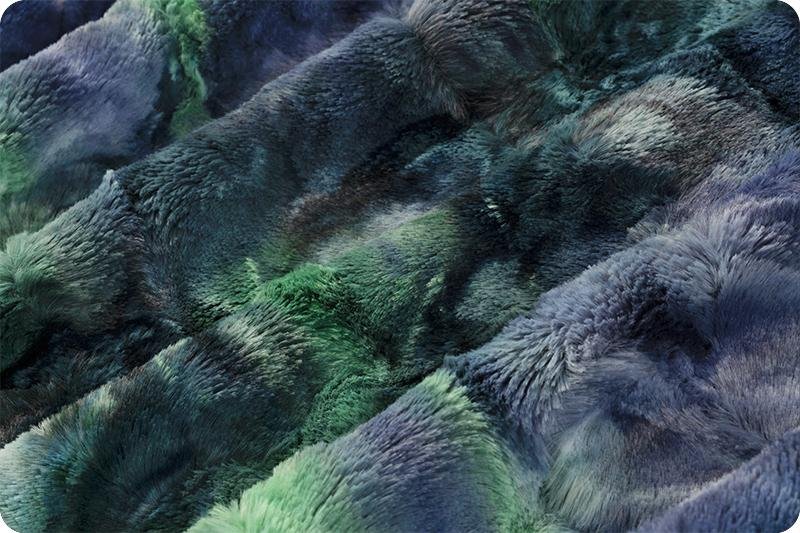 Shannon Fabrics Luxe Cuddle Sorbet Atlantis (PRICE PER 1/2 YARD) - On Pins & Needles Quilting Co.