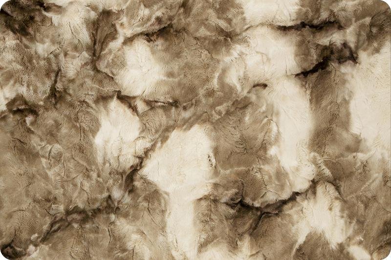 Shannon Fabrics Luxe Cuddle Sorbet Coca Mocha Minky Fabric (PRICE PER 1/2 YARD) - On Pins & Needles Quilting Co.