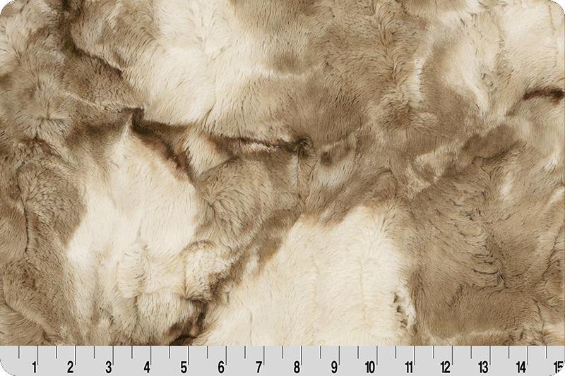 Shannon Fabrics Luxe Cuddle Sorbet Coca Mocha Minky Fabric (PRICE PER 1/2 YARD) - On Pins & Needles Quilting Co.