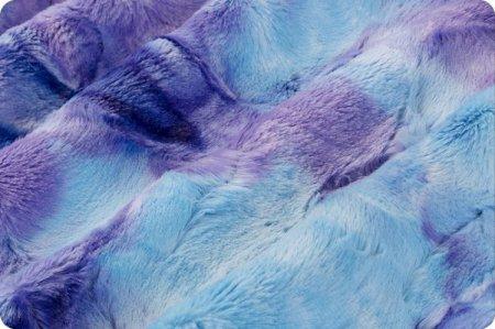 Shannon Fabrics Luxe Cuddle Sorbet Blue Glow Minky Fabric