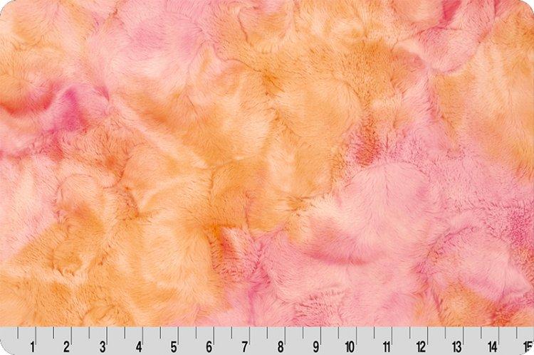 Shannon Fabrics Luxe Cuddle Sorbet Sunset (PRICE PER 1/2 YARD) - On Pins & Needles Quilting Co.