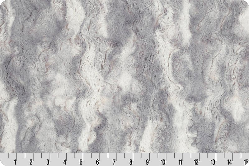 Shannon Fabrics Luxe Cuddle Wild Rabbit Chrome Minky Fabric (PRICE PER 1/2 YARD) - On Pins & Needles Quilting Co.