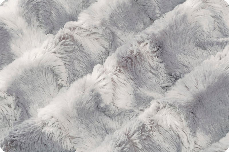 Shannon Fabrics Luxe Cuddle Wild Rabbit Chrome Minky Fabric (PRICE PER 1/2 YARD) - On Pins & Needles Quilting Co.