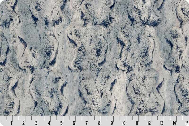 Shannon Fabrics Luxe Cuddle Wild Rabbit Icy Morn Minky Fabric 1 Yard