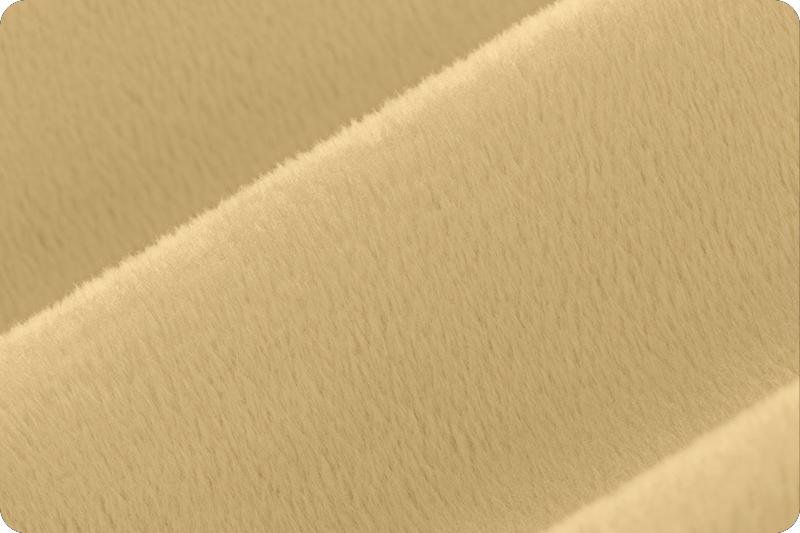 Shannon Fabrics Solid Cuddle 3 Camel Minky Fabric (PRICE PER 1/2 YARD) - On Pins & Needles Quilting Co.