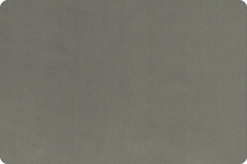 Shannon Fabrics Solid Cuddle 3 Charcoal Minky Fabric - On Pins & Needles Quilting Co.