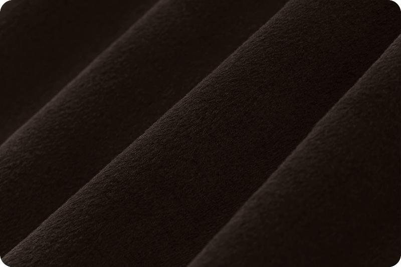 Shannon Fabrics Solid Cuddle 3 Chocolate (PRICE PER 1/2 YARD) - On Pins & Needles Quilting Co.