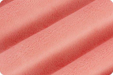 Shannon Fabrics Solid Cuddle 3 Coral (PRICE PER 1/2 YARD) - On Pins & Needles Quilting Co.