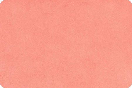 Shannon Fabrics Solid Cuddle 3 Coral (PRICE PER 1/2 YARD) - On Pins & Needles Quilting Co.