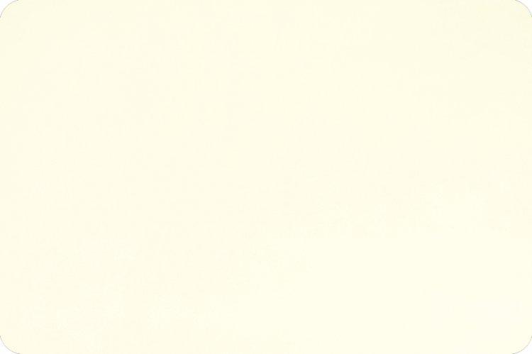Shannon Fabrics Solid Cuddle 3 Ivory (PRICE PER 1/2 YARD) - On Pins & Needles Quilting Co.