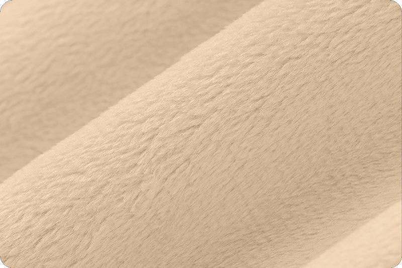 Shannon Fabrics Solid Cuddle 3 Latte Minky Fabric - On Pins & Needles Quilting Co.