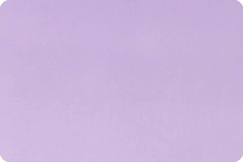 Shannon Fabrics Solid Cuddle 3 Lavender Minky Fabric - On Pins & Needles Quilting Co.